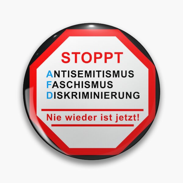Item preview, Stop fascism - Never again is now! designed and sold by Channel1Design.