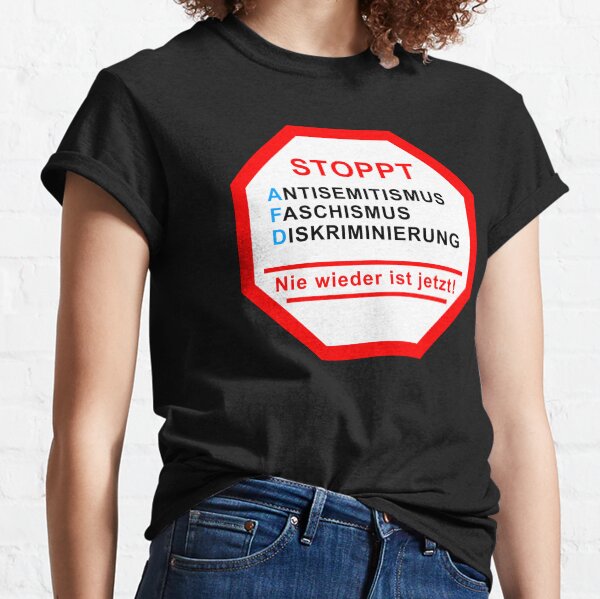 Item preview, Stop fascism - Never again is now! designed and sold by Channel1Design.