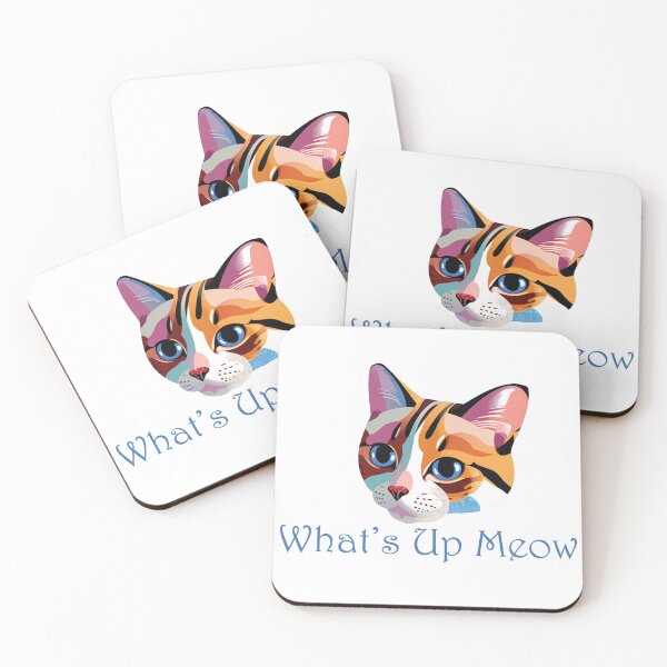 Item preview, Whats Up Meow Cat designed and sold by Ptfera.