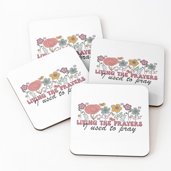 Item preview, Living The Prayers I Used To Pray Flowers Floral designed and sold by stylesip.