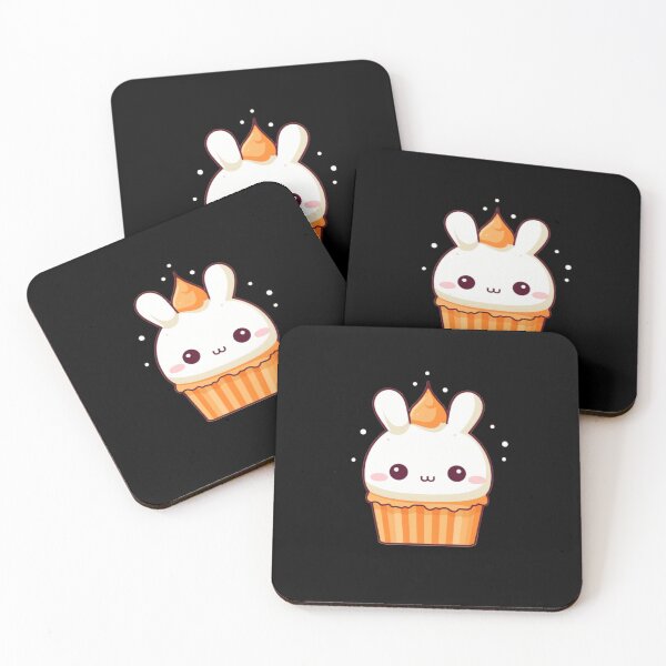 Item preview, Orange Easter Bunny Cupcake designed and sold by KawaiiArtStyle.