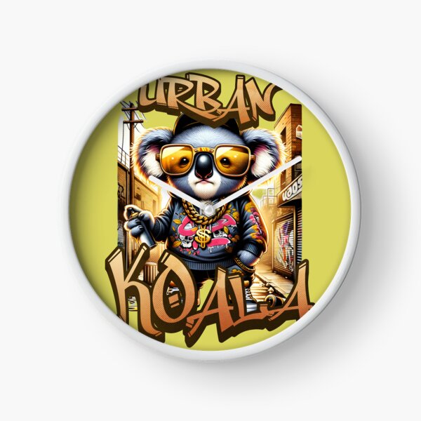 Item preview, Urban Koala with Sunglasses - Hip-Hop Streetwear Aesthetic Animal Illustration designed and sold by WarFX Designs.