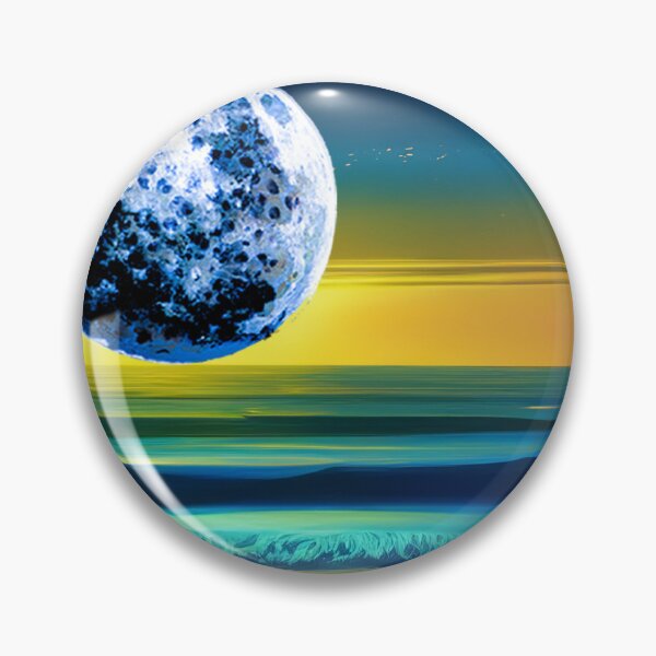 Item preview, Neon Ocean Crumpet Moonrise designed and sold by LionBrew.