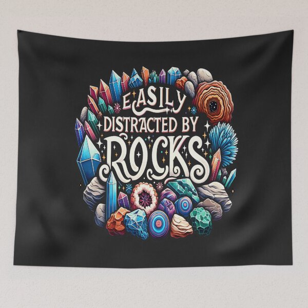 Item preview, Crystal Craze: The Rock Collector's Mantra designed and sold by leyfinder.