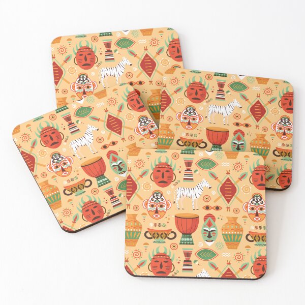 Item preview, Tribal African Flat Pattern designed and sold by MargaretFasDes.