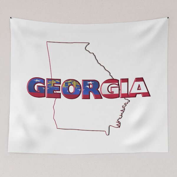 Item preview, Georgia Colored State Letters designed and sold by m2inspiration.