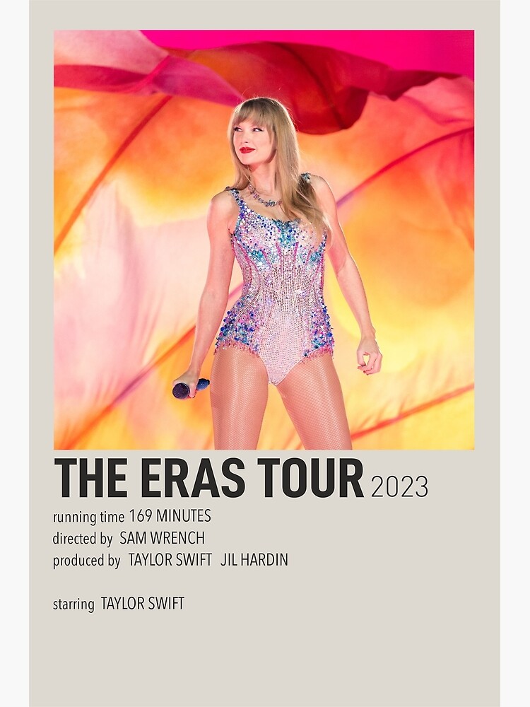 ミュージシャン Taylor Swift 2023 Original Movie poster Taylor Swift: The Eras Tour Movie Poster 2023 1 Sheet (27x41)