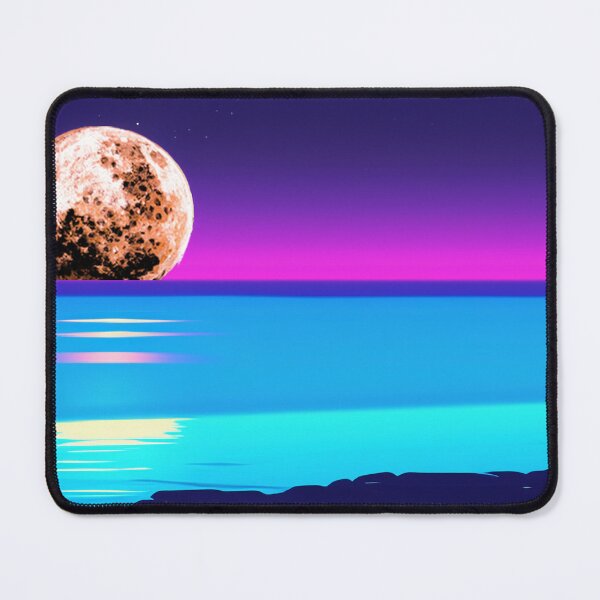 Item preview, Neon Ocean Crumpet Moonrise designed and sold by LionBrew.