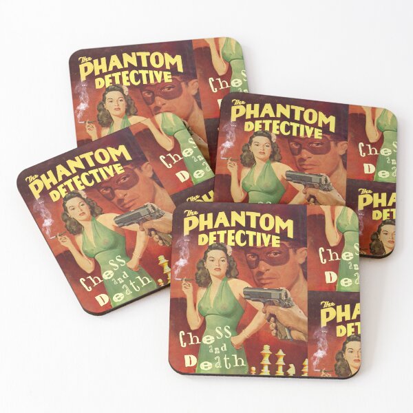 Item preview, The Phantom Detective - Chess and Death designed and sold by DToneDef.