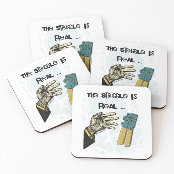 Item preview, The Struggle Is Real retro design designed and sold by lefthandedelite.