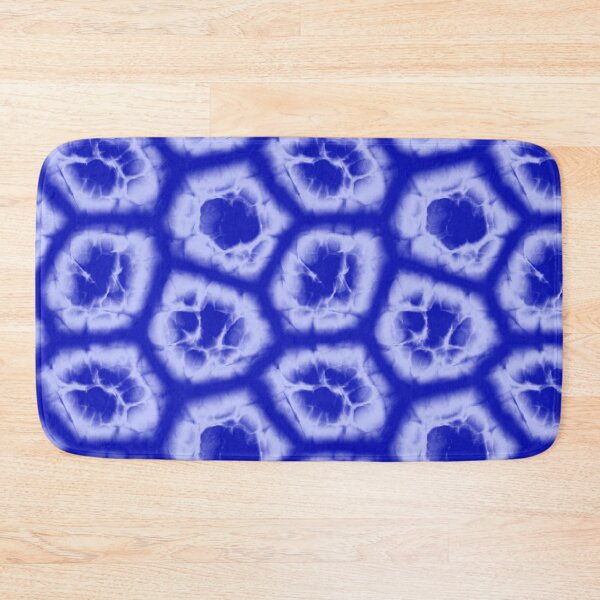 Item preview, Blue and White Cellular Pattern designed and sold by gallofoto.
