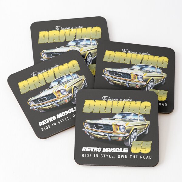 Item preview, Retro Muscle Car 55' designed and sold by chancieteeshop.