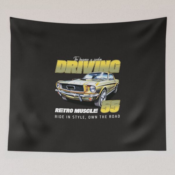 Item preview, Retro Muscle Car 55' designed and sold by chancieteeshop.