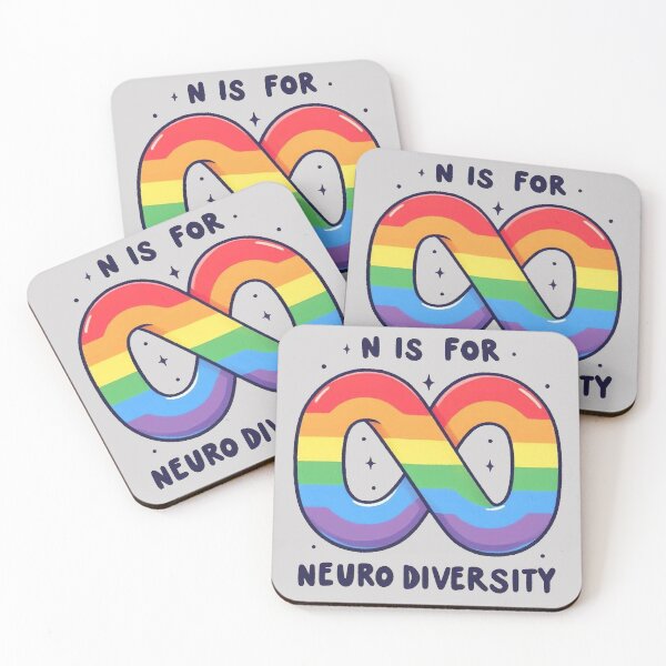 Item preview, N is for Neurodiversity designed and sold by Vkinsify.
