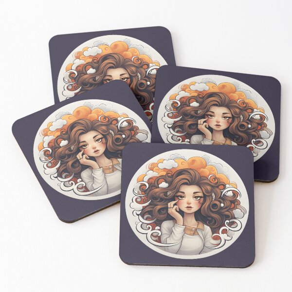 Item preview, Abstract Painted Lady designed and sold by CoolMantras.