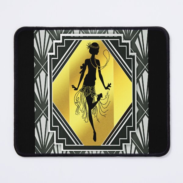 Item preview, Art Deco Flapper Roaring 20's Gatsby Style Print designed and sold by Annnalise.