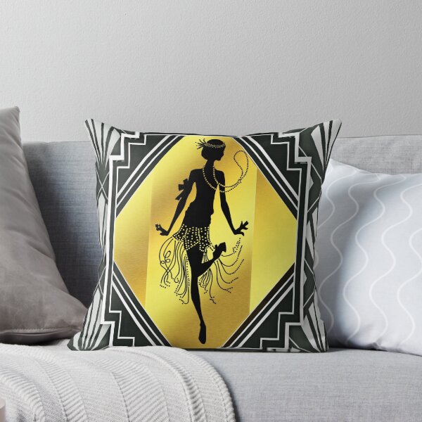 Item preview, Art Deco Flapper Roaring 20's Gatsby Style Print designed and sold by Annnalise.