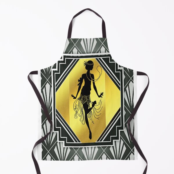 Item preview, Art Deco Flapper Roaring 20's Gatsby Style Print designed and sold by Annnalise.