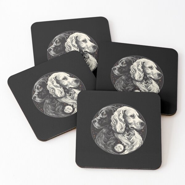 Item preview, Yingyang English Setter  designed and sold by Vibe Unique.