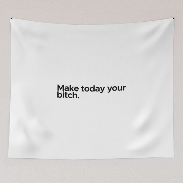 Item preview, Cita motivacional / inspiradora: haz de hoy tu perra designed and sold by 47T-Shirts.