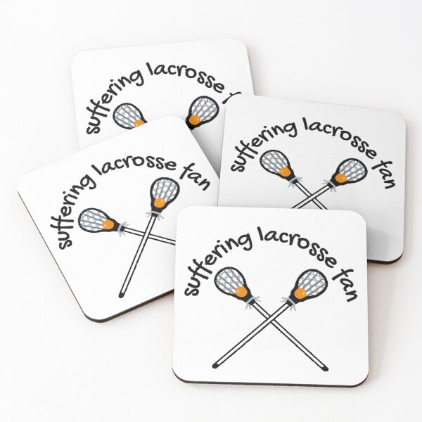 Item preview, Suffering Lacrosse Fan designed and sold by Inked Notebook.