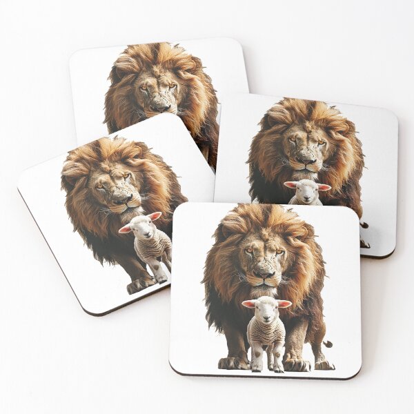 Item preview, The Lion and the lamb designed and sold by TheKMBensons.
