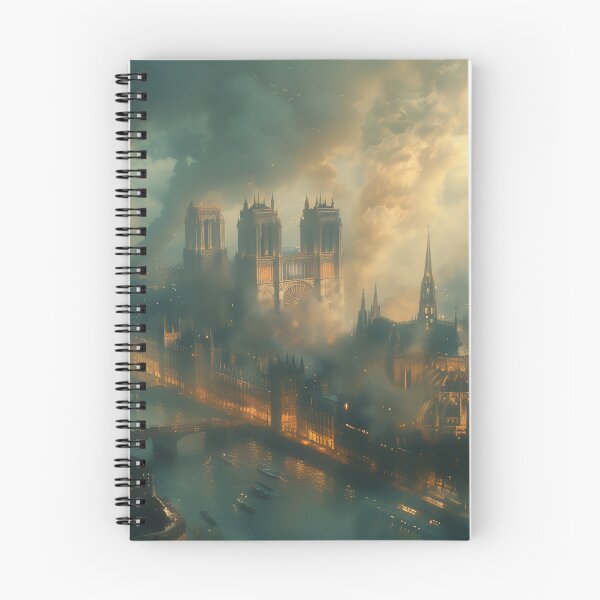 Item preview, Epic City Scape Gothic Art Style designed and sold by RayFineArt.