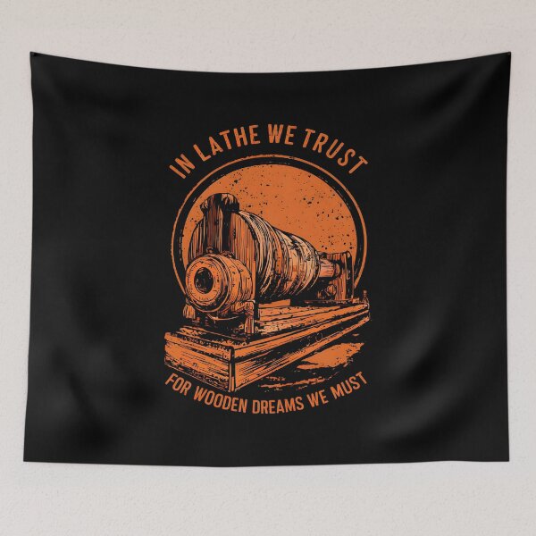 Item preview, Lathe Loyalty - Woodworkers' Emblem Design designed and sold by VoyteksDesigns.