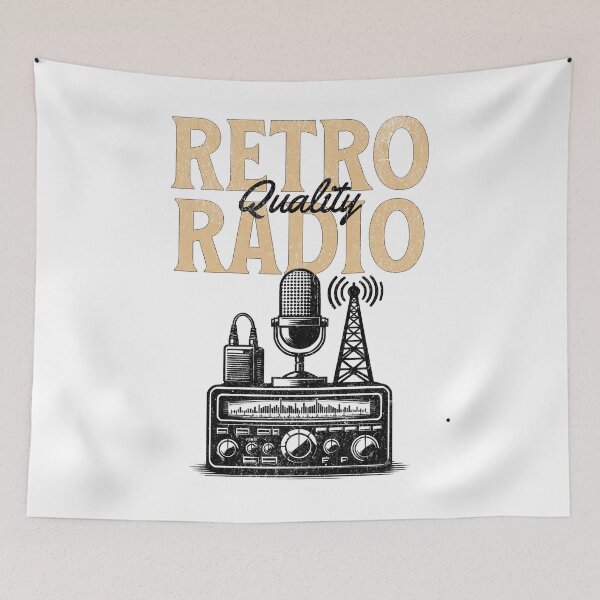 Item preview, Retro Radio Quality Amateur Radio Ham Radio Cool Gifts For Amateur Radio Lovers Radio Operator Amateur Radio Enthusiast Retro designed and sold by Waves-of-Art.