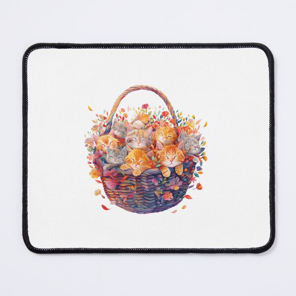 Item preview, Kittens in Bloom designed and sold by MidArtFusion.