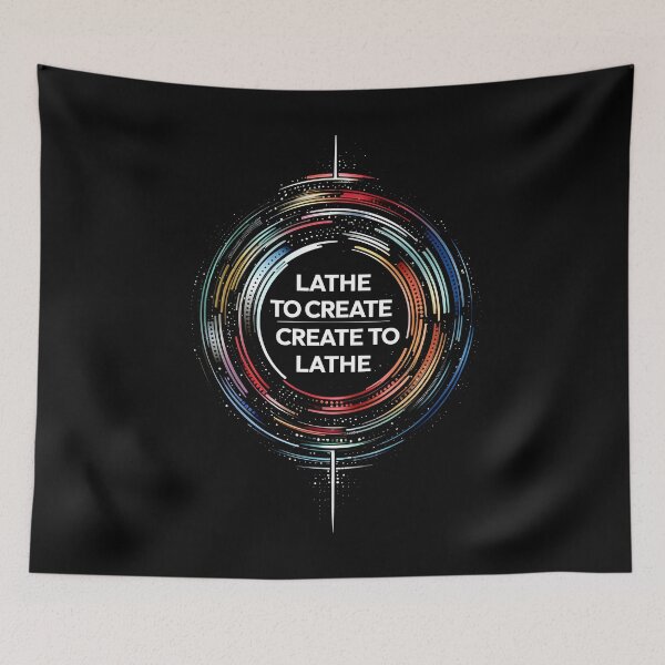 Item preview, Circular Creation - Lathe Artistic Design designed and sold by VoyteksDesigns.