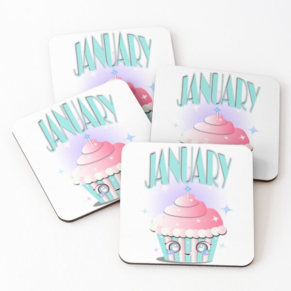 Item preview, January Cupcake Joy designed and sold by RosesAndRainbowDrops.