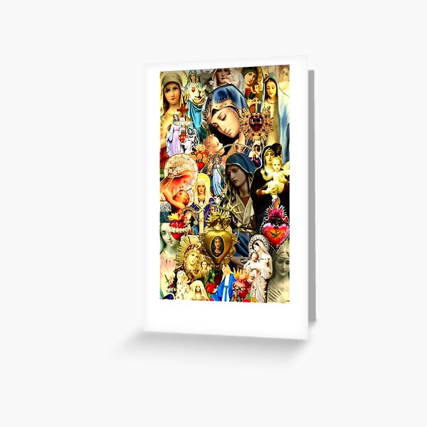 Item preview, Blessed Virgin Mary Collage - Catholicism designed and sold by CMooreWorx.