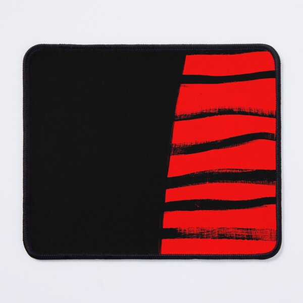 Item preview, Red Black Abstract Lines designed and sold by KeksWorkroom.