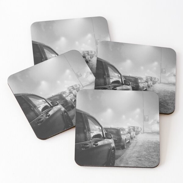 Item preview, Cars in a fog  designed and sold by bluerosesart37.