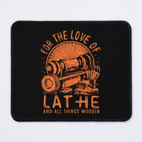 Item preview, Lathe Love - Ode to Woodturning Design designed and sold by VoyteksDesigns.