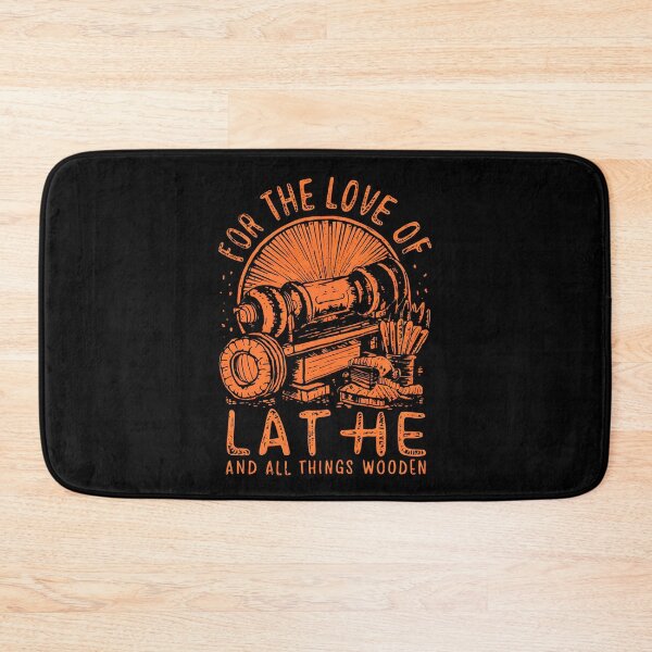 Item preview, Lathe Love - Ode to Woodturning Design designed and sold by VoyteksDesigns.