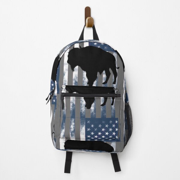 Item preview, American Flag Bison Buffalo Dad Gift designed and sold by oz10.