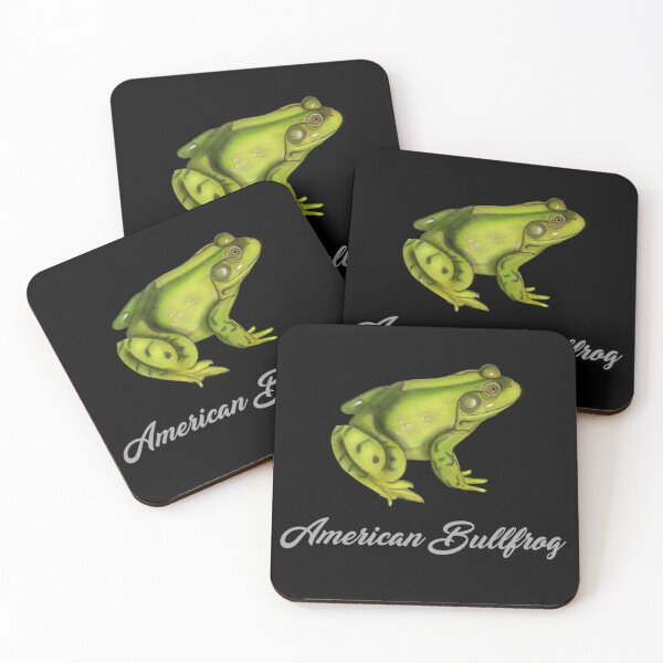 Item preview, American Bullfrog Labeled designed and sold by ArtAndBliss.