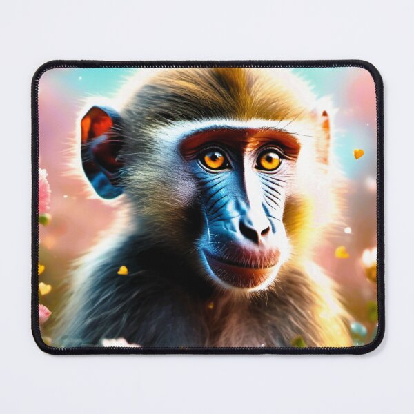 Item preview, young baboon designed and sold by janjacbu.
