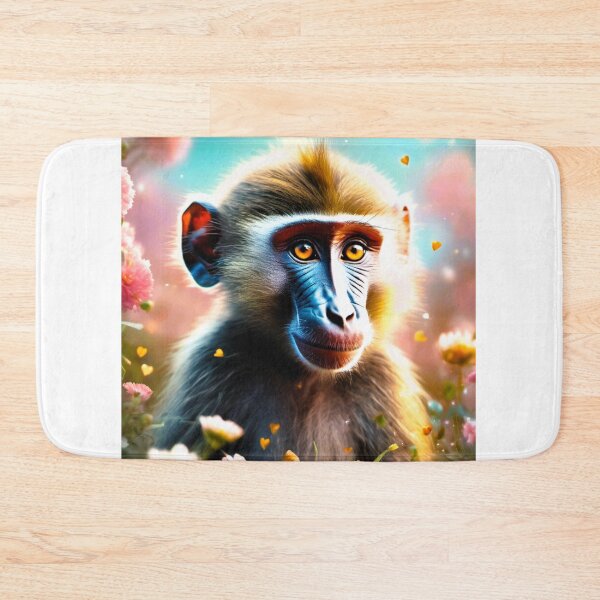 Item preview, young baboon designed and sold by janjacbu.