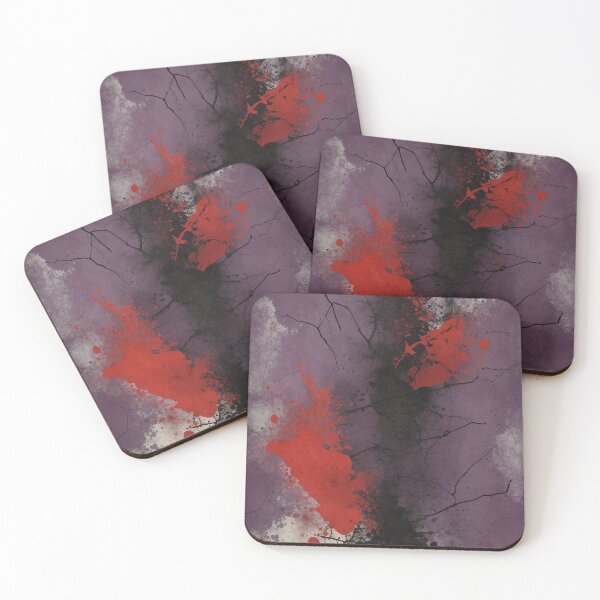 Item preview, Purple, Red, & Black Distressed Pattern IV designed and sold by Terrace36.