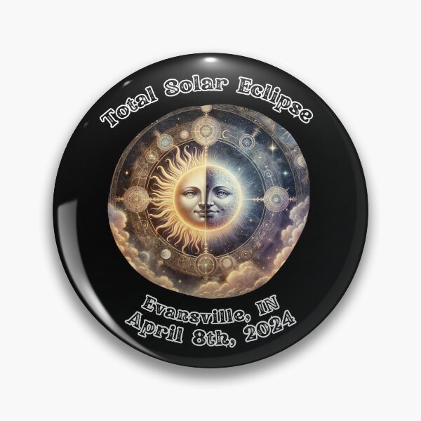 Item preview, Total Solar Eclipse Evansville, IN designed and sold by Digital-Fusion.