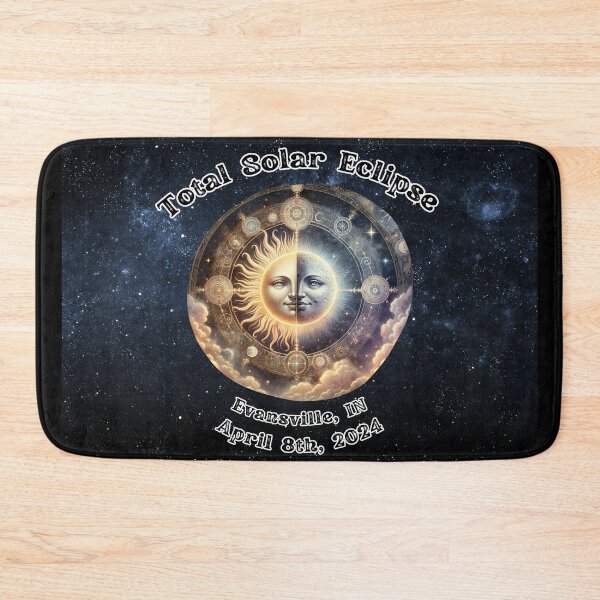 Item preview, Total Solar Eclipse Evansville, IN designed and sold by Digital-Fusion.