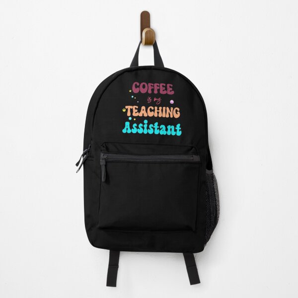 Item preview, Coffee is my Teaching Assistant designed and sold by Isabella ✔️ ✔️.