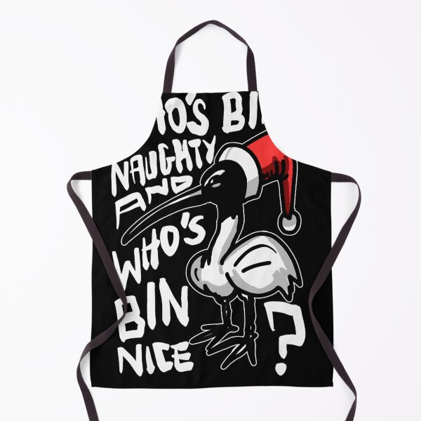 Item preview, Christmas Bin Chicken Australian Bin Chicken Christmas Themed Tee with quote Who's Bin Na designed and sold by DanielSeraphi.