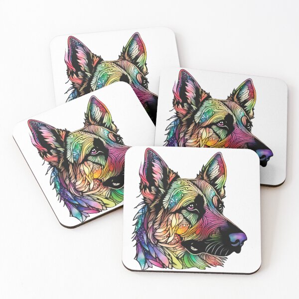 Item preview, Zentangle German Shephard  designed and sold by A-Wood-.