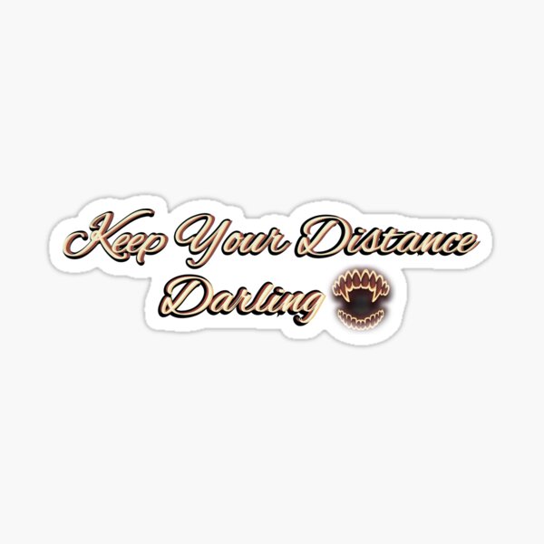 Artikel-Vorschau von „Keep Your Distance Darling“ Astarion, designt und verkauft von PBoneWitch.