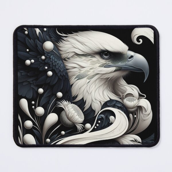 Item preview, Majestic Eagle, Black & White Art designed and sold by AnalajiaDesigns.