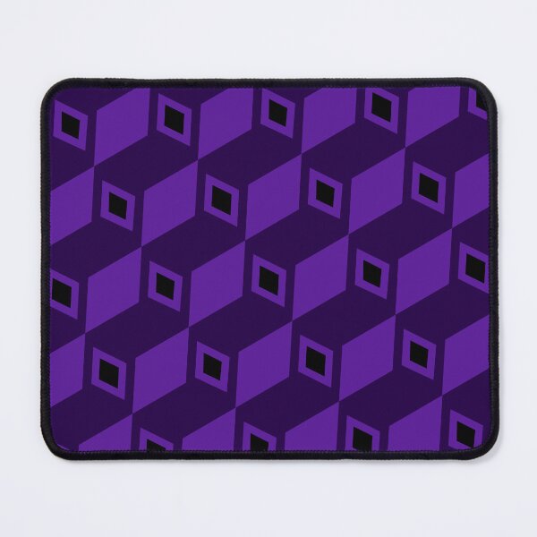 Item preview, Purple Stacked Cubes Black Square Accent Prolific Pattern designed and sold by Alchemy-A-La-G.